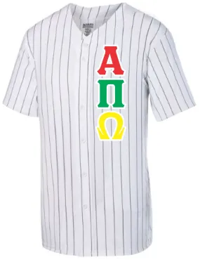 APiO Pinstripe Baseball Jersey