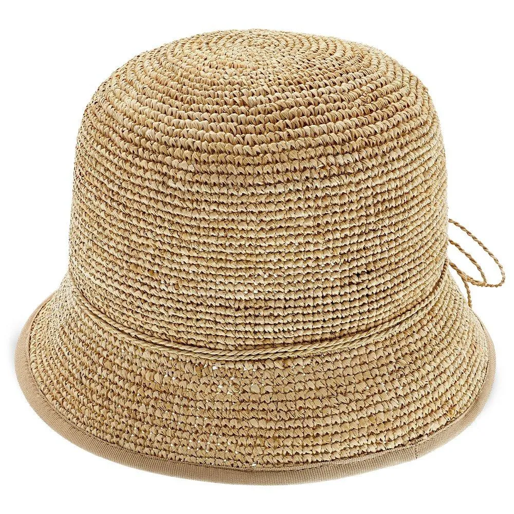 Bella - Walrus Hats Raffia Cloche Hat - H7015