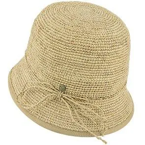 Bella - Walrus Hats Raffia Cloche Hat - H7015