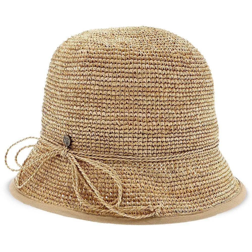 Bella - Walrus Hats Raffia Cloche Hat - H7015