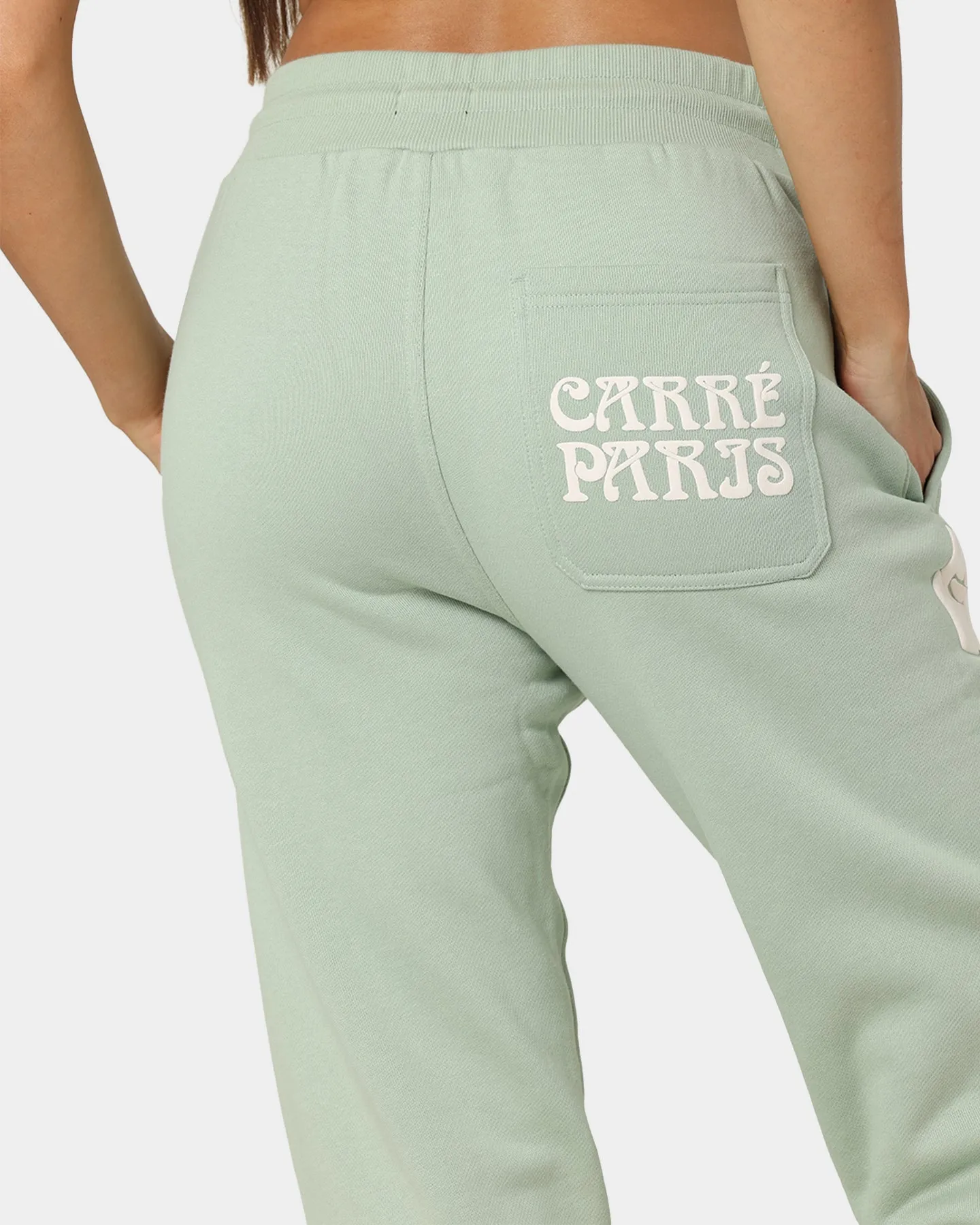 Carre Tourbillion Sweat Pants Sage