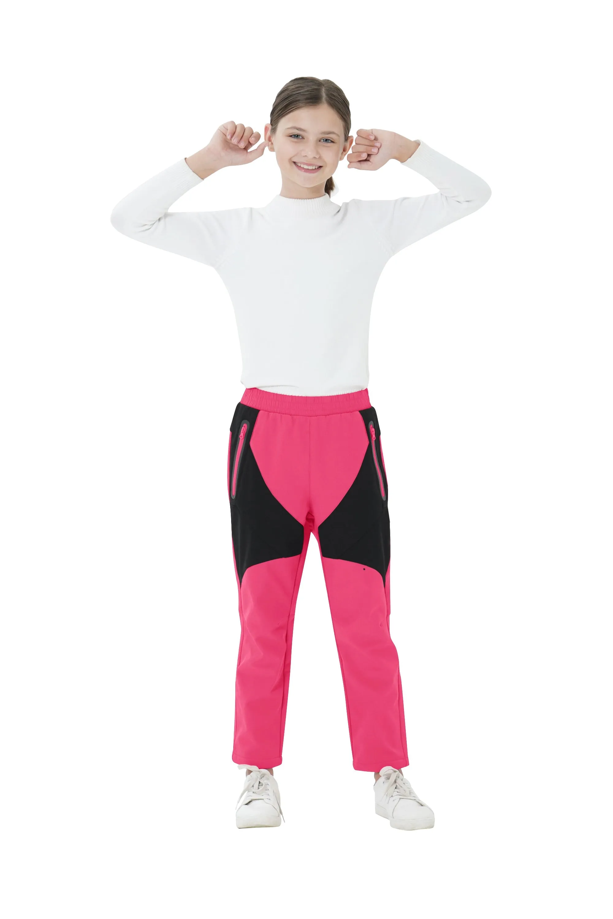 Children's winter outdoor warm trousers