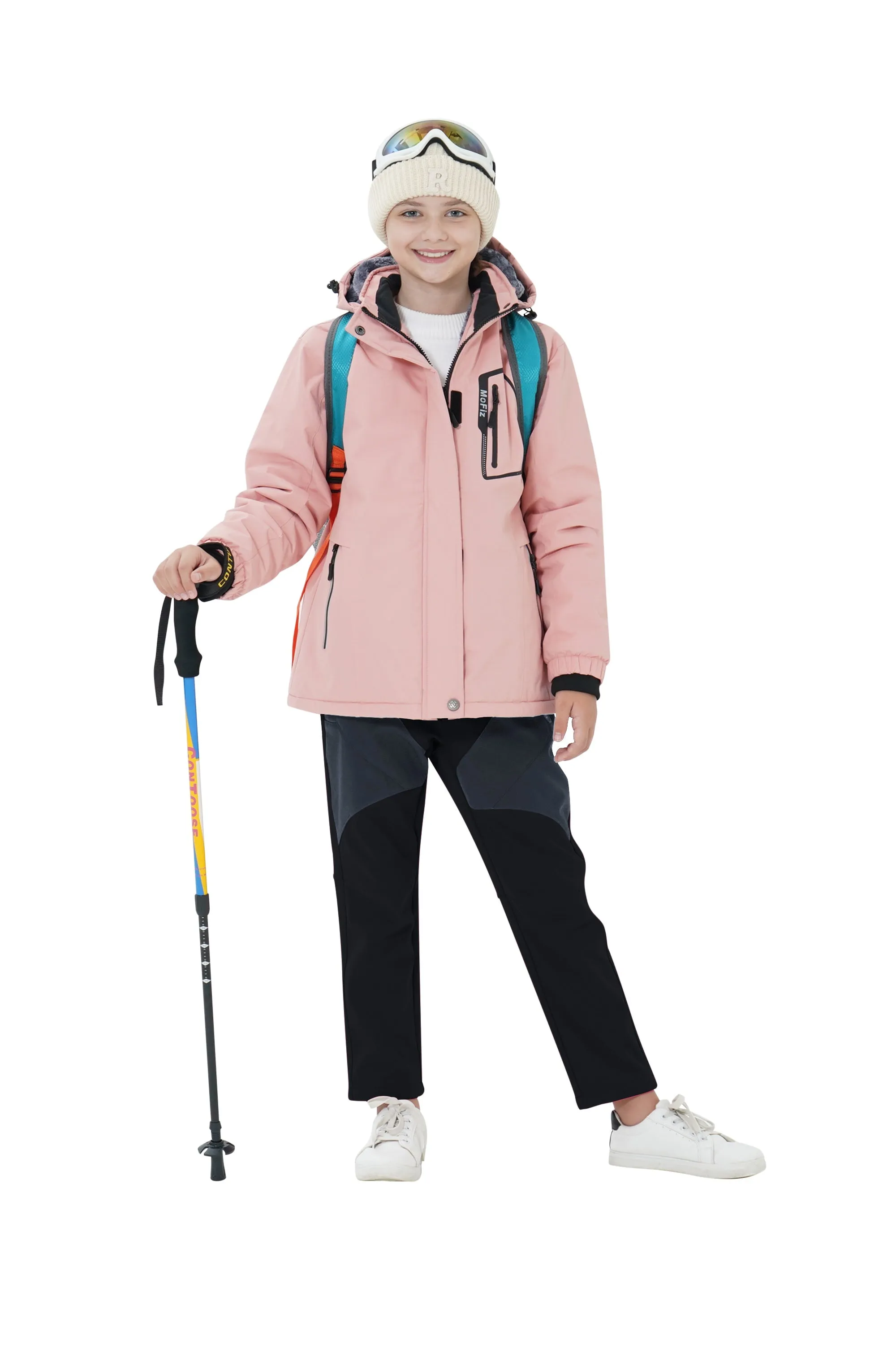 Children's winter outdoor warm trousers