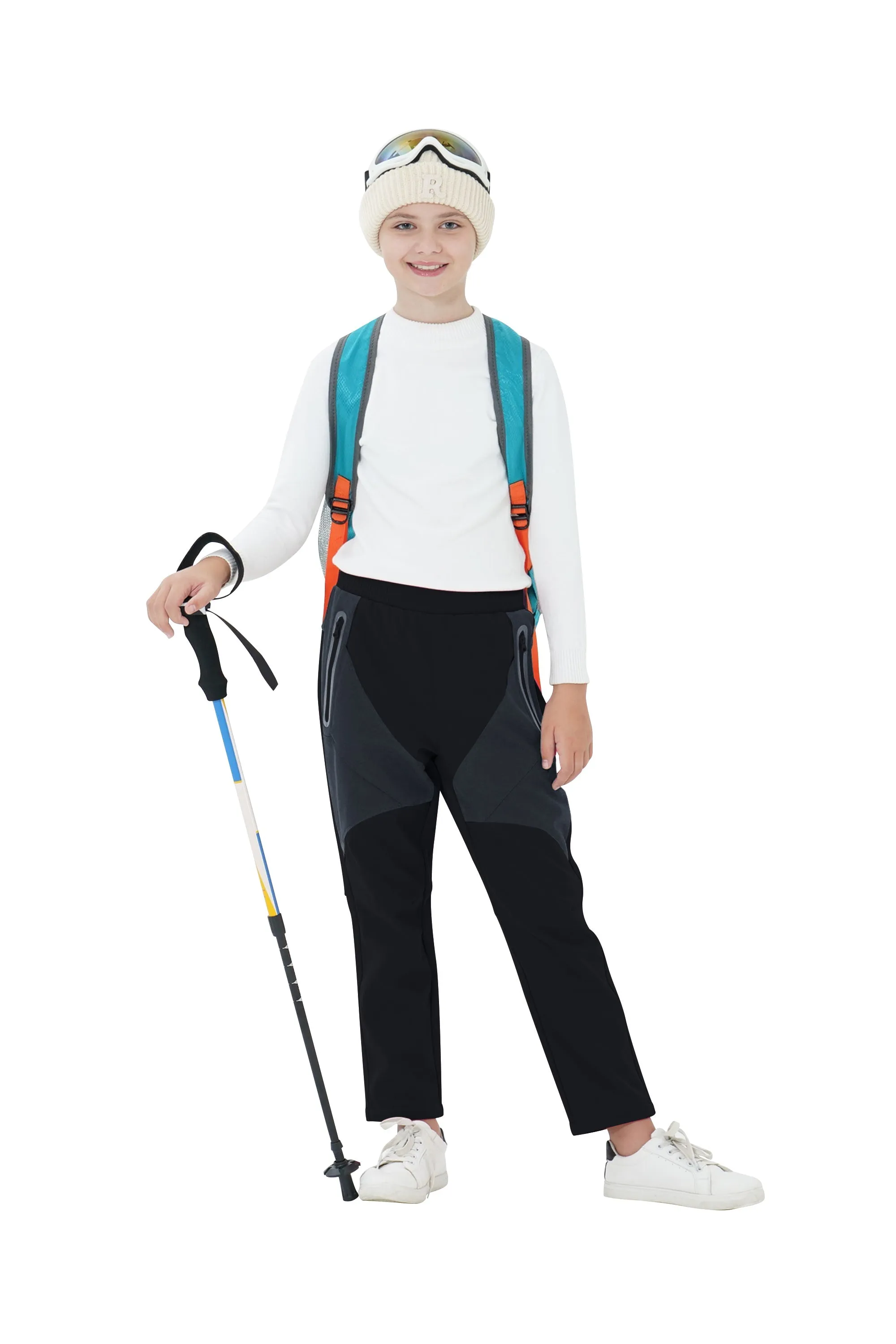 Children's winter outdoor warm trousers