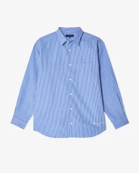 Comme des Garçons Homme - Men's Striped Shirt - (Blue)