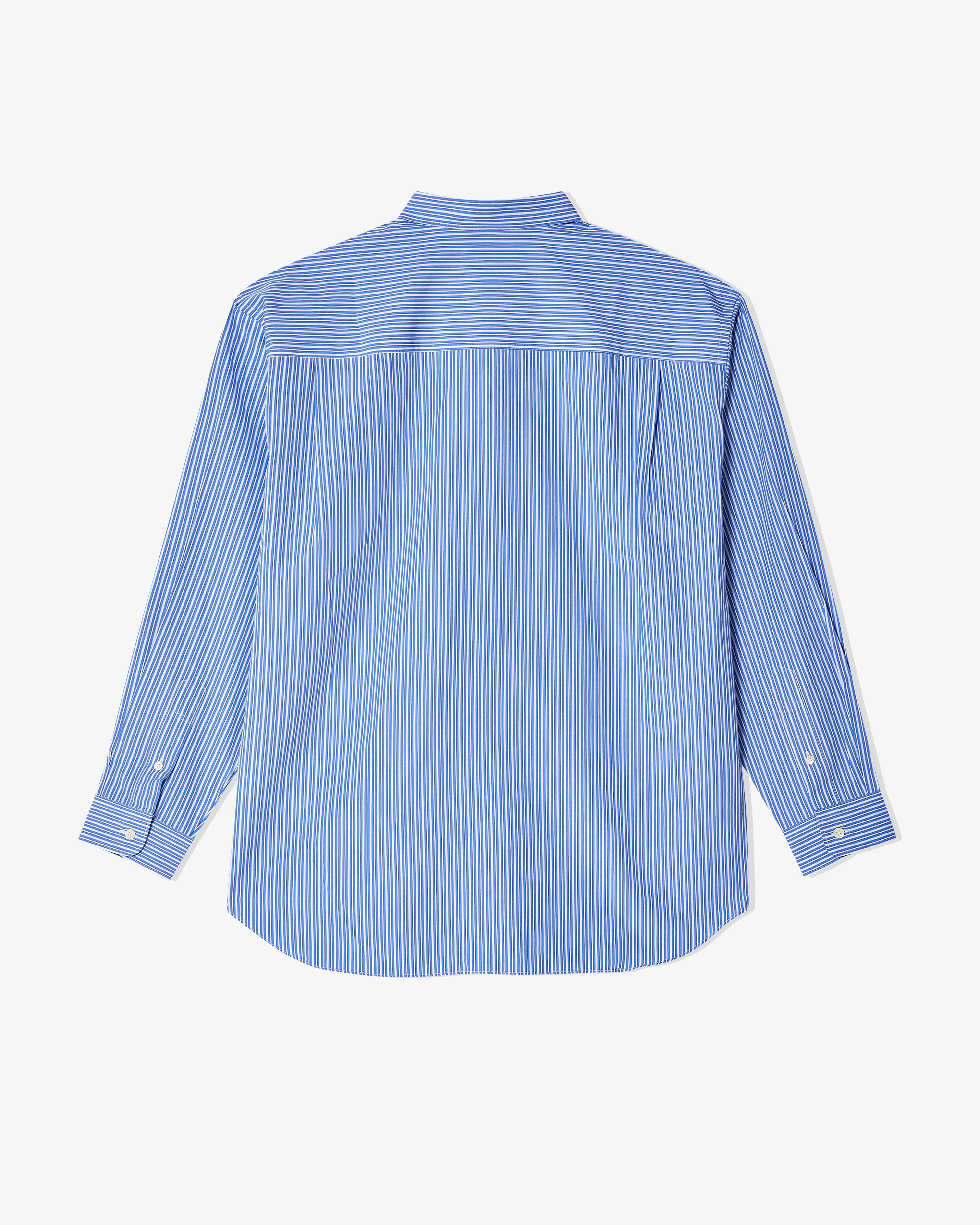 Comme des Garçons Homme - Men's Striped Shirt - (Blue)