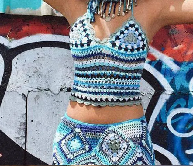 Crochet swimsuit cover-ups