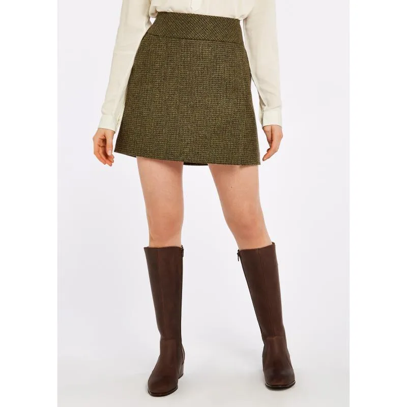 Dubarry Bellflower Tweed Skirt - Heath