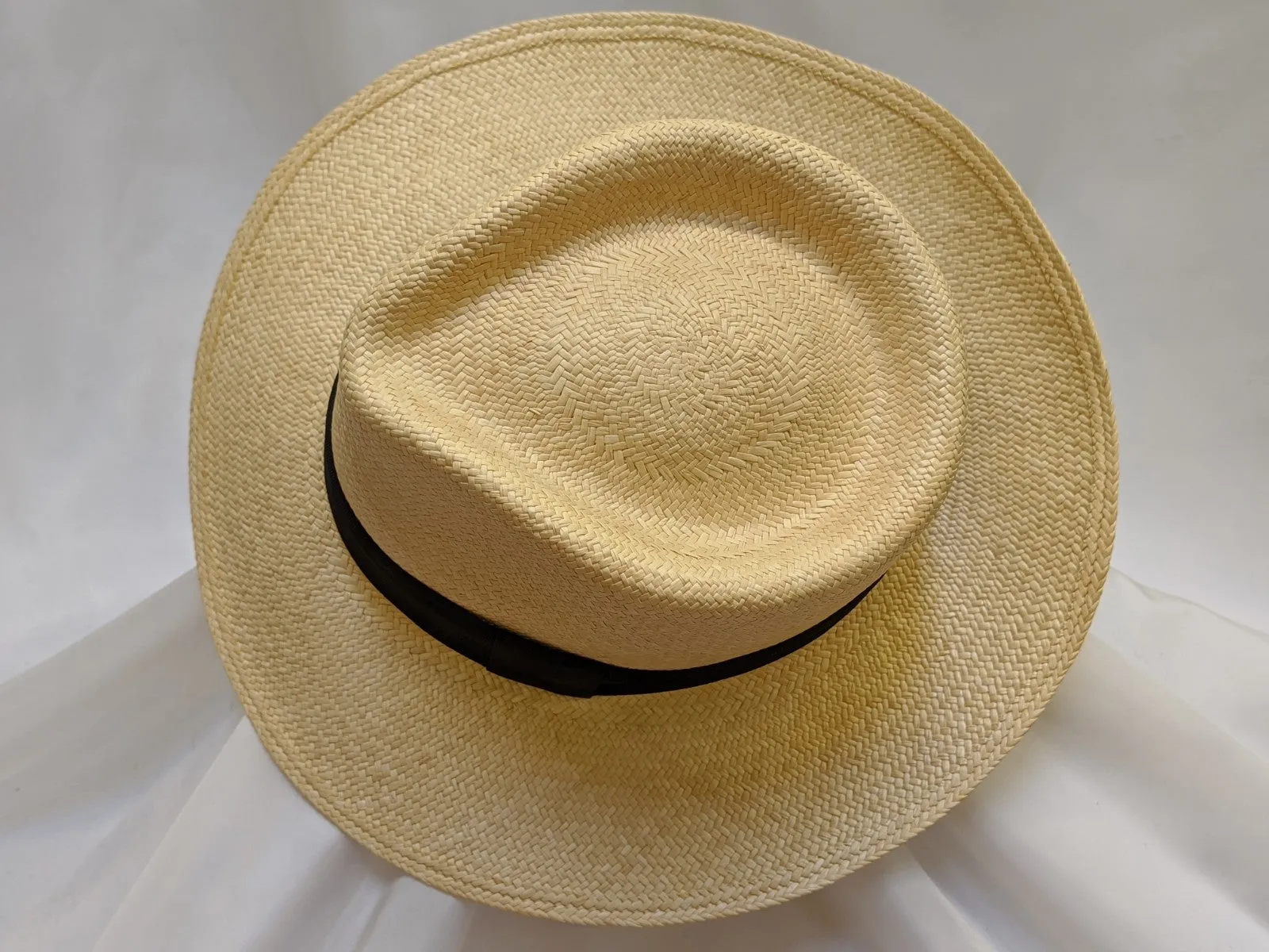 Fedora 7 1/8 - Natural (Montecristi Panama) #20-200