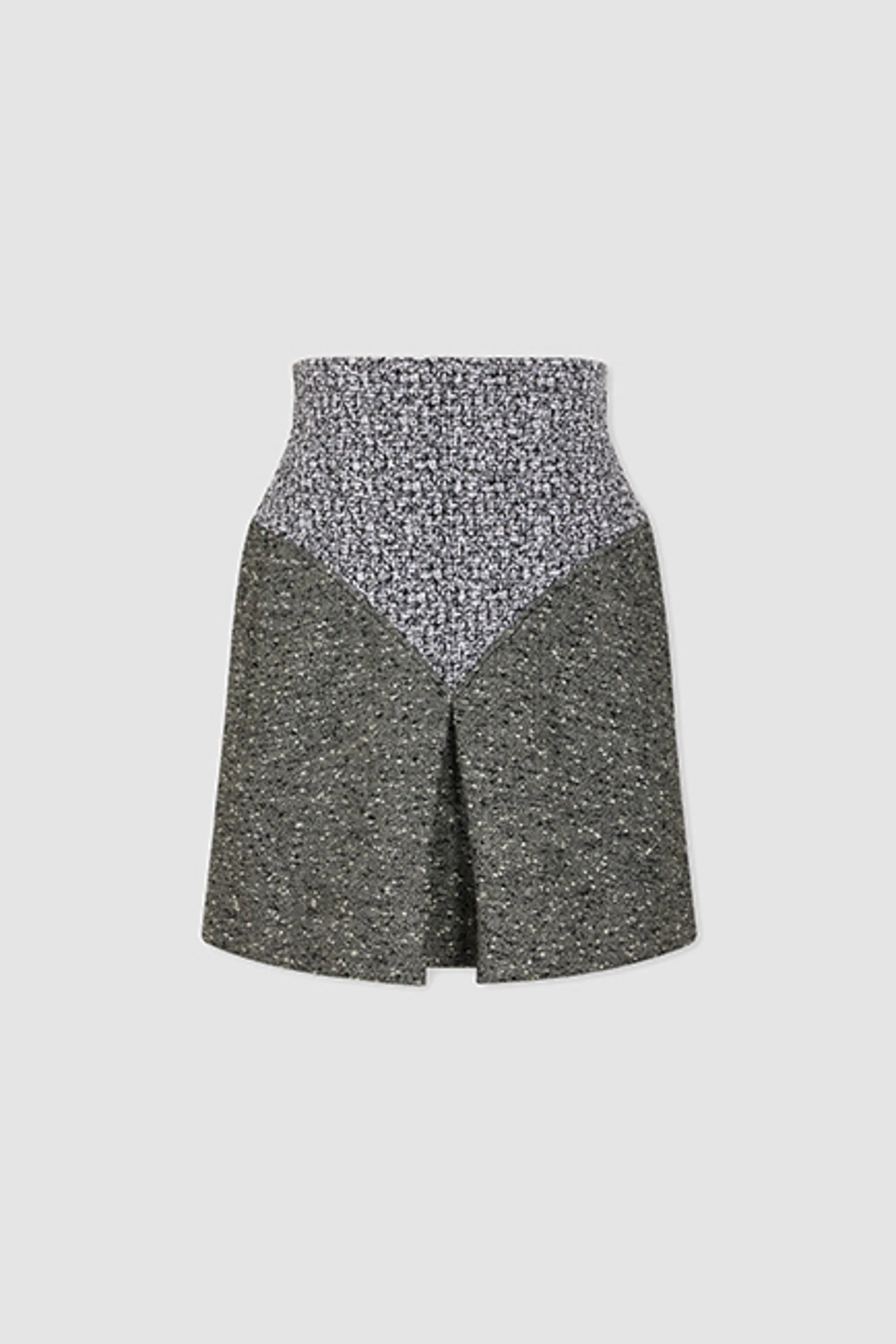 Grey Wool Skirt