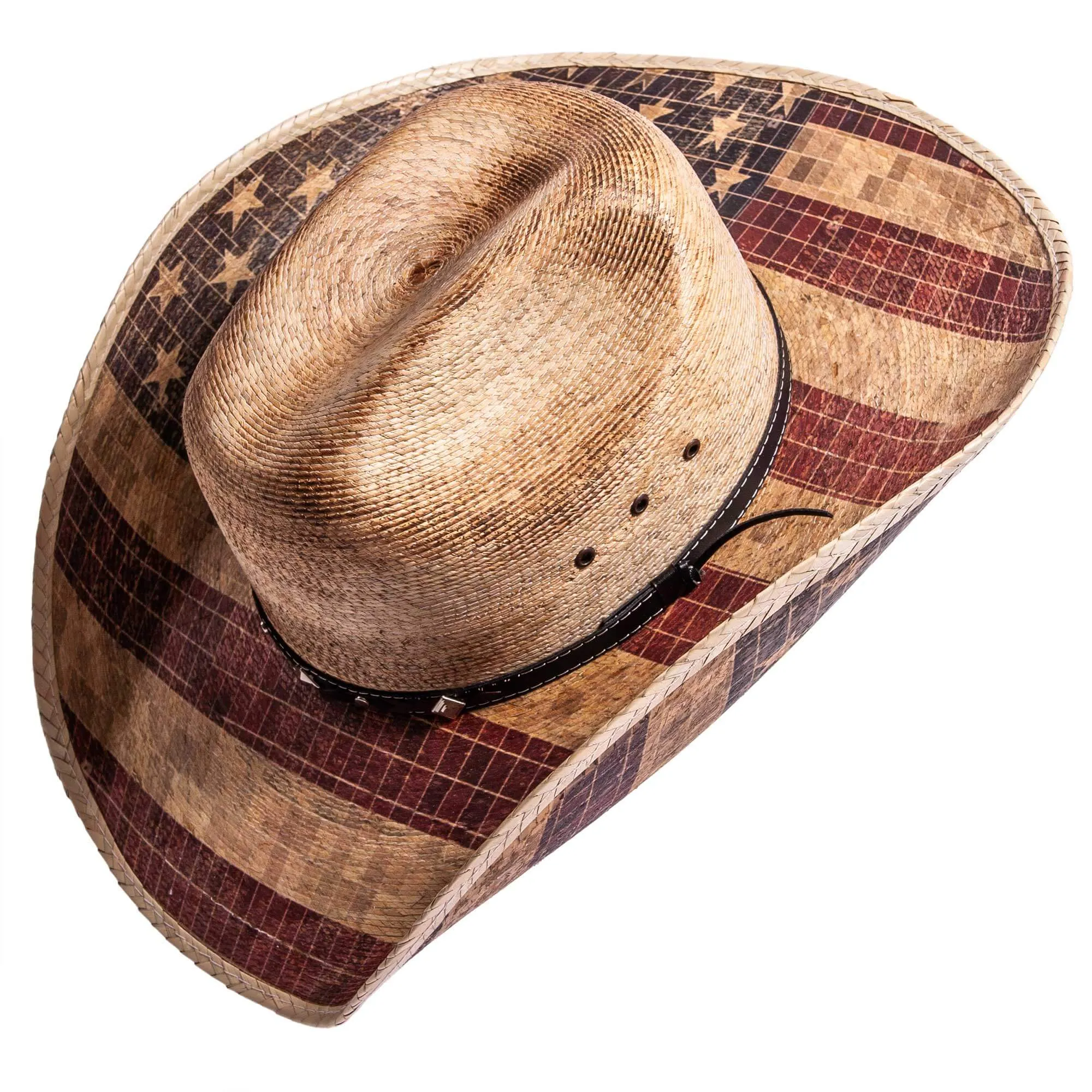 Liberty - Straw Cowboy Hat: MD / Natural