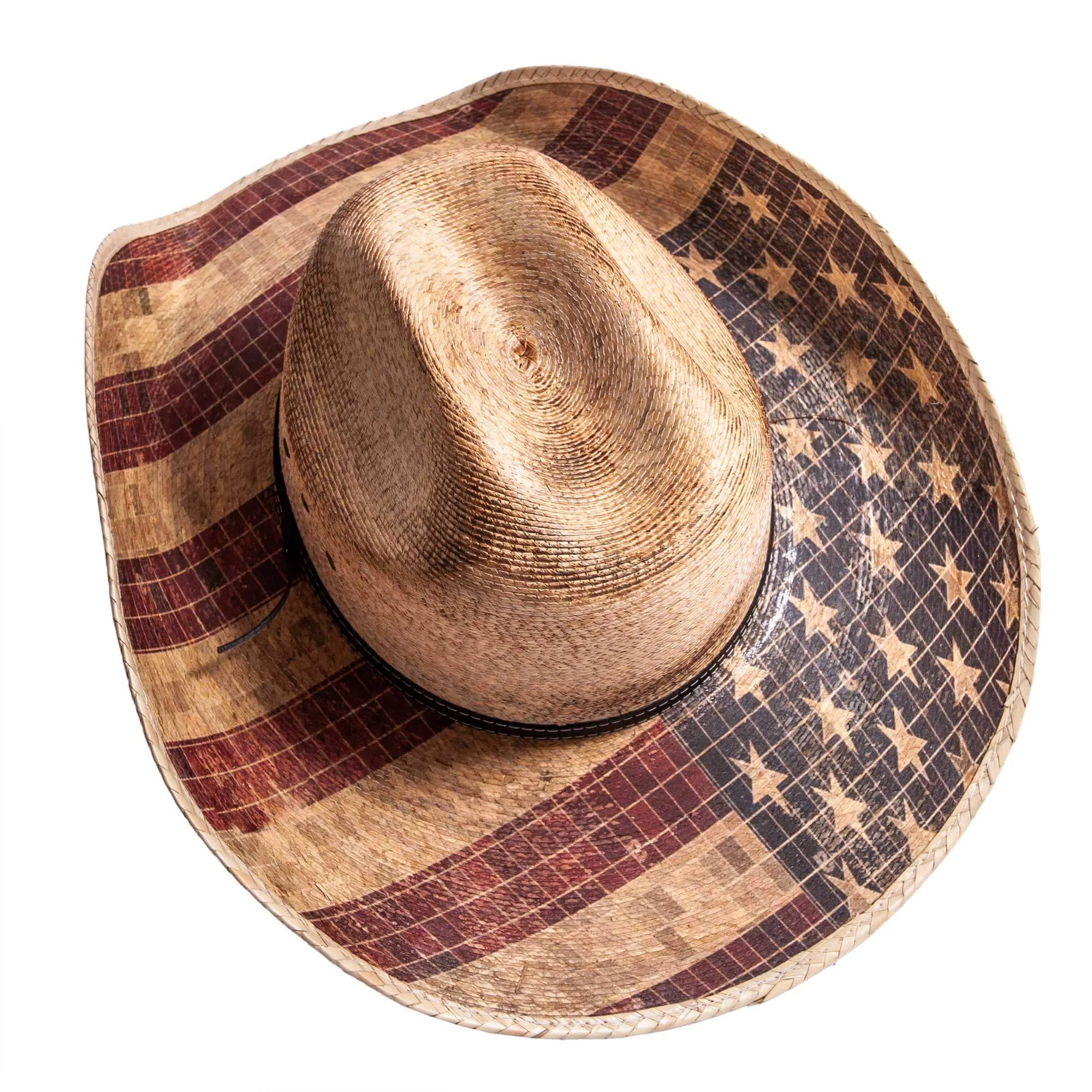 Liberty - Straw Cowboy Hat: MD / Natural