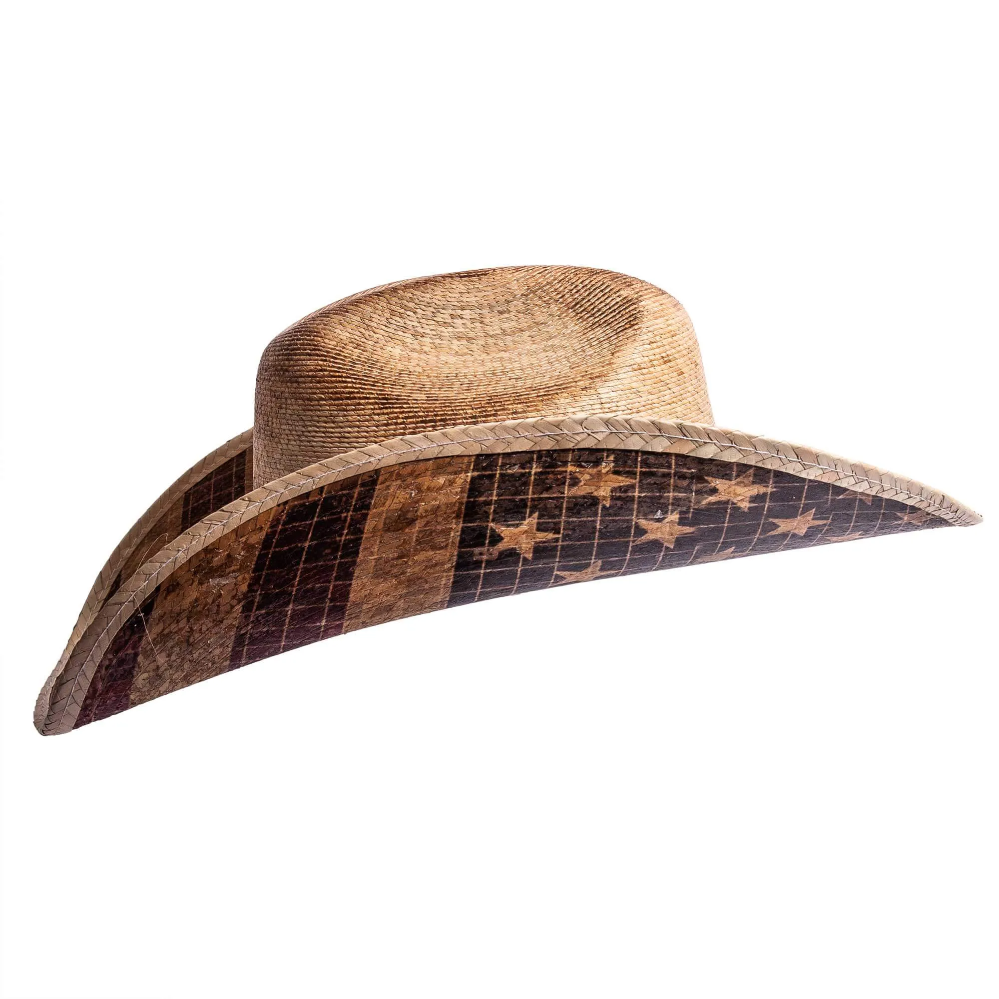 Liberty - Straw Cowboy Hat: MD / Natural