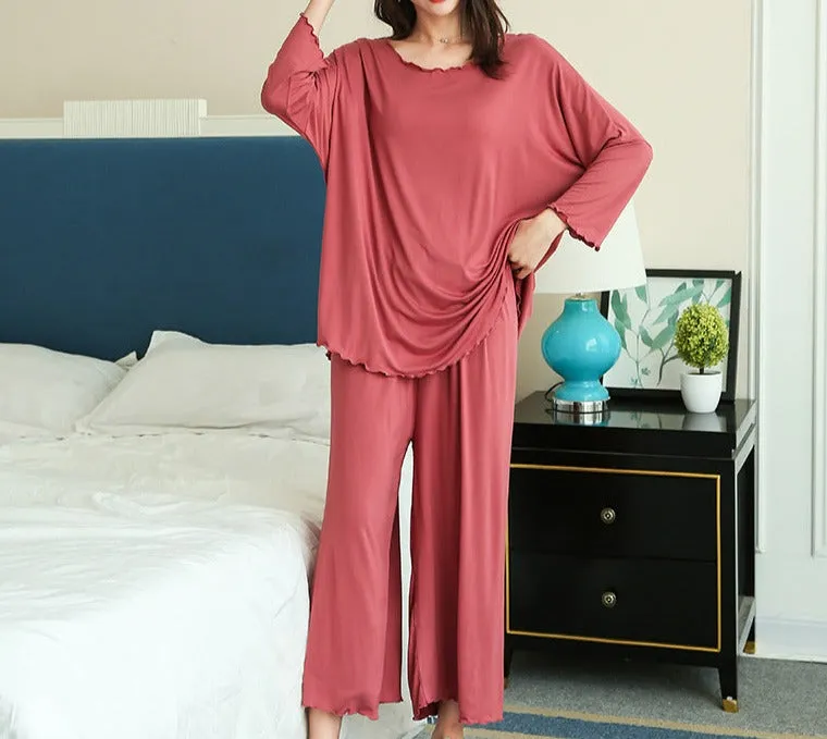 Modal Fabric Loose Stretch Pajamas