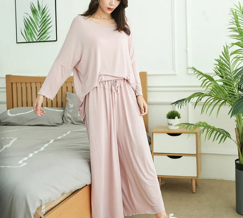 Modal Fabric Loose Stretch Pajamas