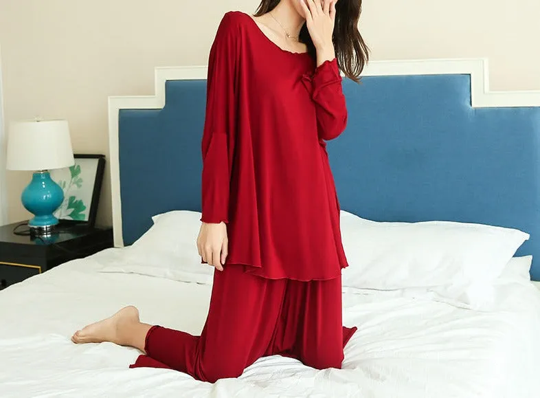 Modal Fabric Loose Stretch Pajamas