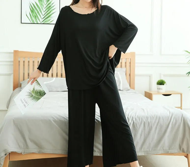 Modal Fabric Loose Stretch Pajamas