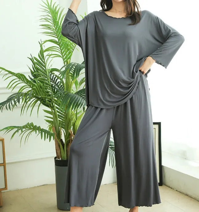 Modal Fabric Loose Stretch Pajamas