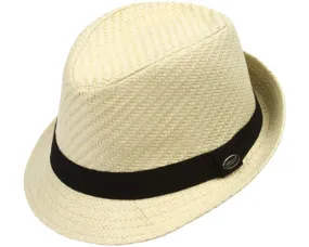 Monterey Woven Straw Fedora