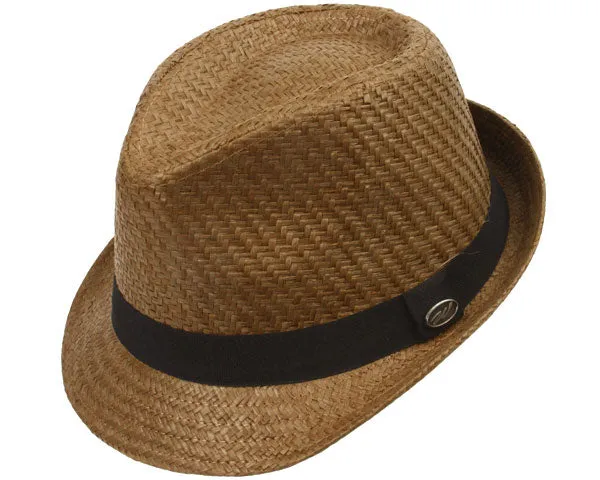 Monterey Woven Straw Fedora