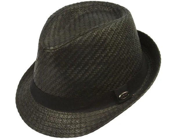 Monterey Woven Straw Fedora