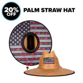 Palms Straw Hat