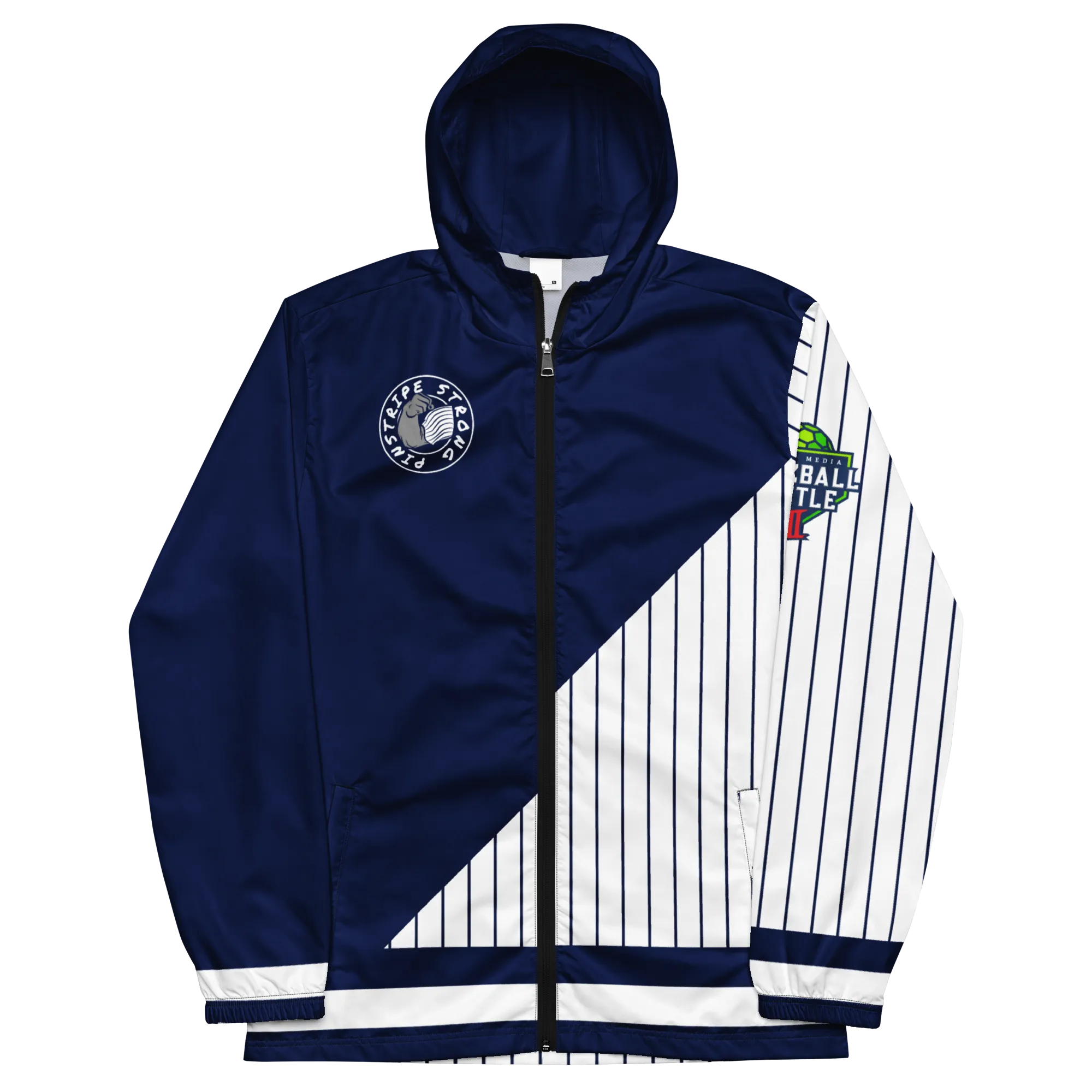 Pinstripe Strong | Blitzball 3 Warmup Jacket