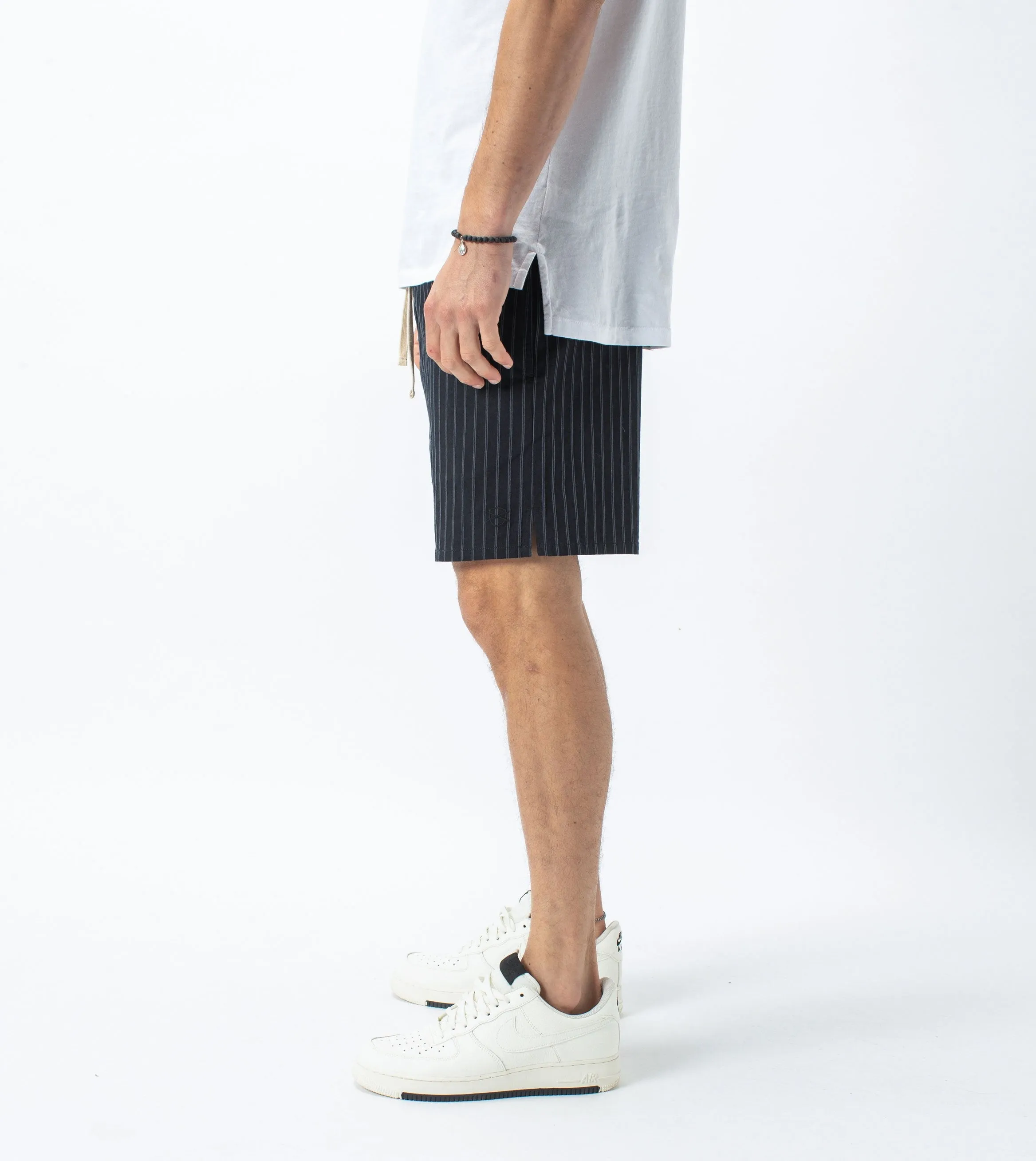 Pinstripe Zephyr Short Black/Vintage Black - Sale