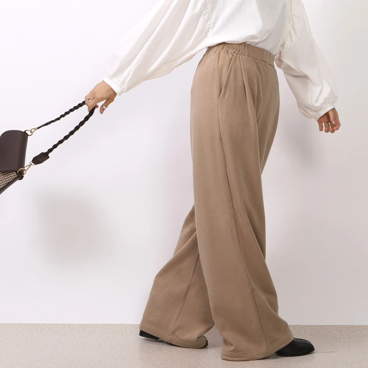 SATO | Fleece Lined Wide Pants