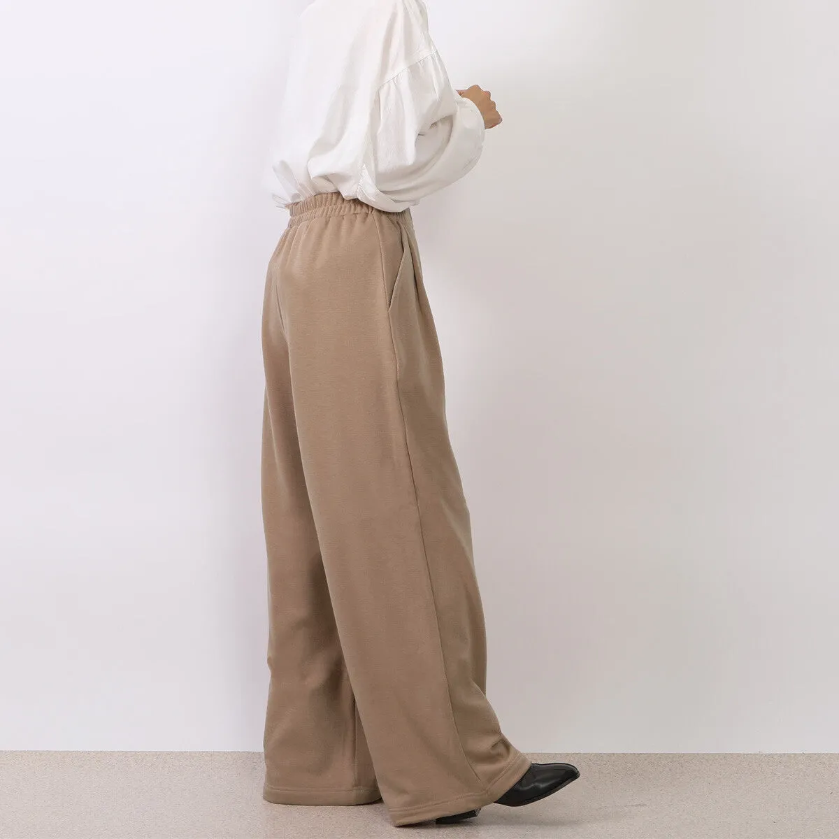 SATO | Fleece Lined Wide Pants