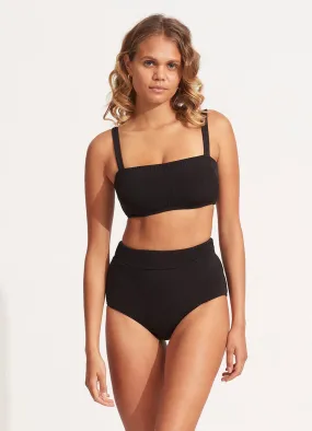 Seafolly Sea Dive High Waisted Pant Black