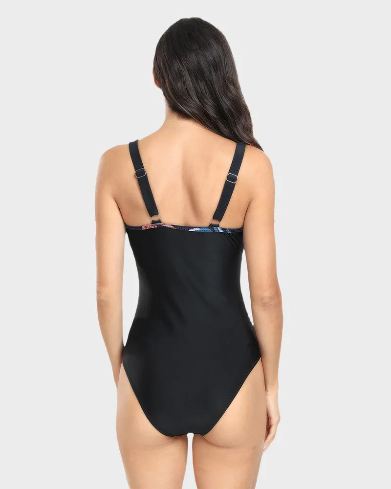 SheCurve® Sexy Mesh Tummy Control Swimsuit