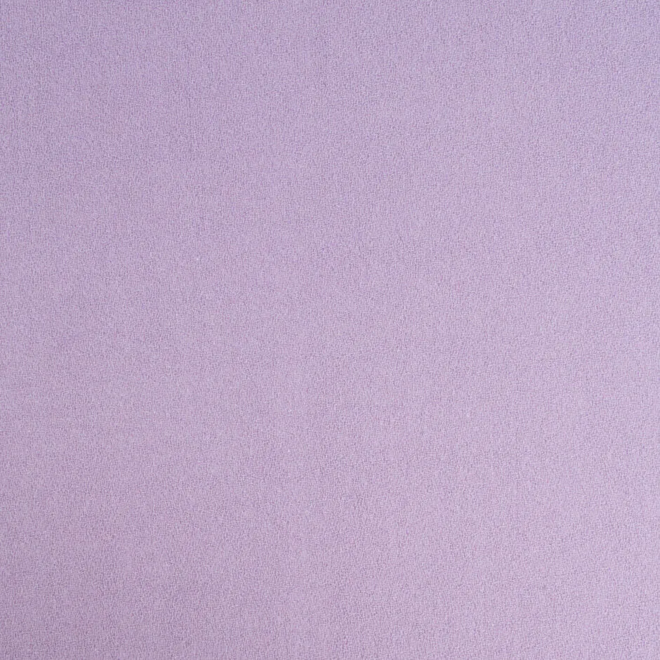 Soft Lavender Single Wool Crêpe