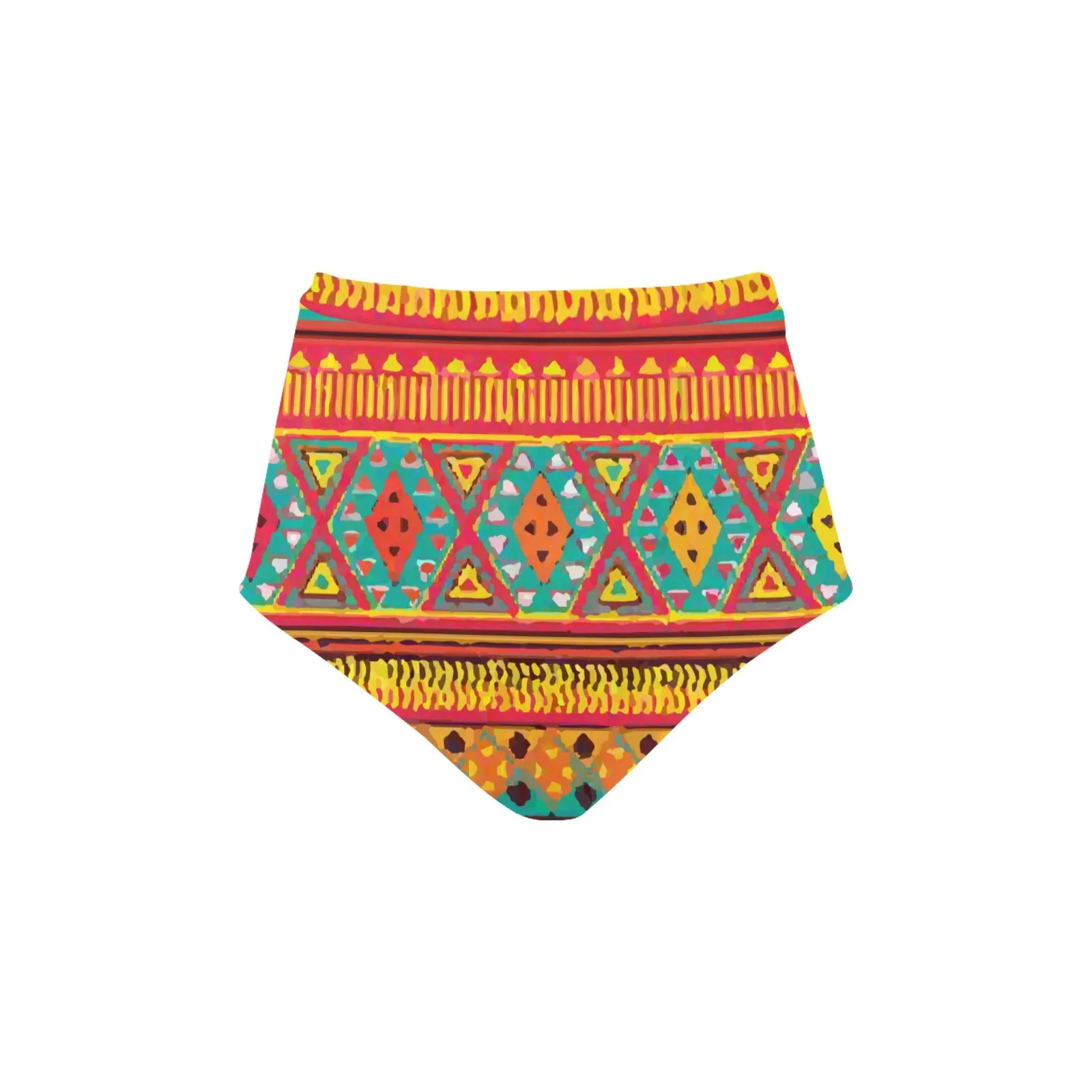 Southwest Women's High-Waisted Bikini Bottom