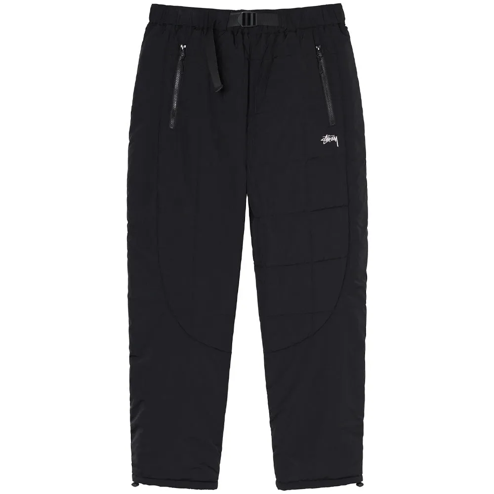 STÜSSY PRIMALOFT MOUNTAIN PANT // BLACK